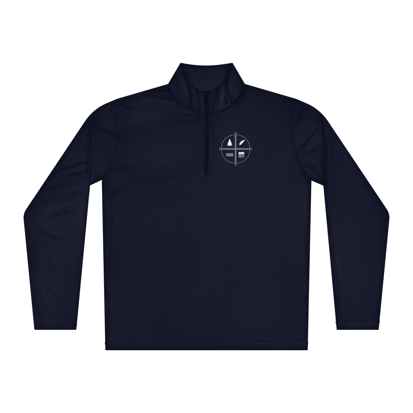 4W Lightweight quarter-zip pullover